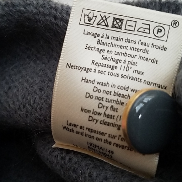 NWT Sezane Tonio Blue Grey Small - Picture 6 of 8